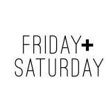 Pick Up Winning Items Friday & Saturday Only!