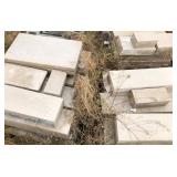 3 Pallets Cast Stone Molds