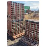 (3) Pallets Red Brick