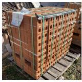 1-Pallet Red Brick 3 5/8 x 2 1/4 x 7 5/8
