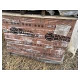 Pallet Of Imperial Red Brick 2 1/4" Standard
