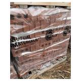 Pallet Of Imperial Red Brick 2 1/4" Standard