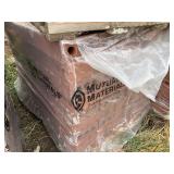 Pallet Of Imperial Red Brick 2 1/4" Standard