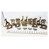African Animals Napkin Rings