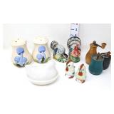 Assorted Vintage Salt & Pepper & Hen on a Nest