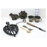 Assorted Vintage Kitchen Ware - Sterling Ladle