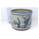 Pottery Planter Pot - Signed