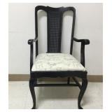 Animal Upholstered Black Chair