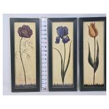 (3) Warren Kimble Floral Prints