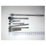Craftsman (1) 1/2" & (2) 3/8" Wrench, (3)