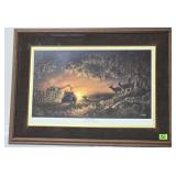 "Sunset Harvest" by Terry Redlin Print 24" x 33"