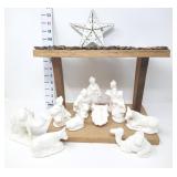 Ceramic Nativity Scene