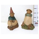 Tom Clark Gnomes Chick & Debbie 1985
