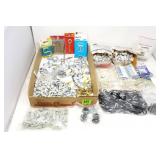 Plastic Staples, Anchors, Screws & Carbiner Clips