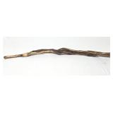 Gnarled Wood Walking Stick 36"
