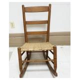 Sewing Rocker w/Cane Seat
