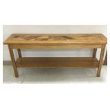 Handmade Inlay Wood Sofa Table