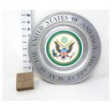 RWP Great Seal Plate & Souvenir Wood From
