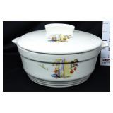 Knowles Utility Ware Covered Casserole Dish