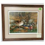 "Fall Plumage-Wood Ducks" by John S. Wilson