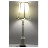 White Marble Table Lamp