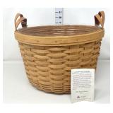 Longaberger Wild Flower Basket w/(2) Protectors