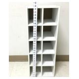 White 10-Hole Cubby