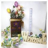 Easter/Spring Welcome Decor & Egg Garland