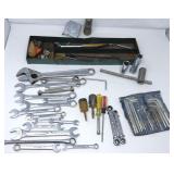 Tool Tray w/1/2" Snap-On, Assorted Screwdrivers &