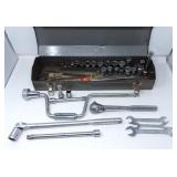 Craftsman & Allenite Wrenches & Sockets w/Toolbox