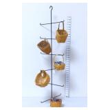 (5) Longaberger Booking Baskets & Display