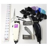 (2) Wahl Hair Clippers w/Accessories