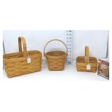 (3) Longaberger - Candle, Measuring & Tarragon