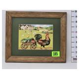 Charles Wysocki Rooster Express Print