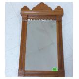 Carved Hanging Wall Mirror