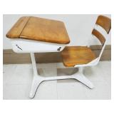 Antique School Desk