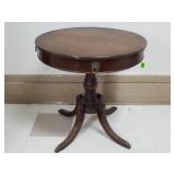 Mahogony Clawfoot Side Table Mahogony Association