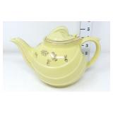 Hall China Parade Hook Canary Gold Teapot