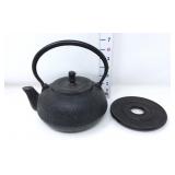 Japanese Cast Iron Teapot & Trivet