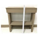 Primitive Painted Narrow Shelf