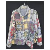 Patch Magic Quilted Reversible Jacket w/Cat