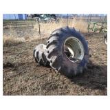 (2) 18.4-26 Clamp on Duals, Firestone