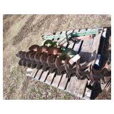 Pallet of auger flighting and miscellaneous