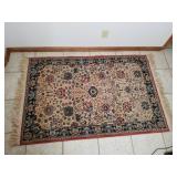 Oriental Rug 60'X 38' Black/Beige/Rust