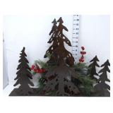Metal Christmas Tree Centerpiece
