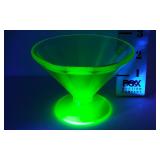 Uranium Glass Sherbet Cup