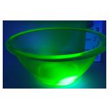 Uranium Glass Mixing Bowl