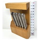 Knife Block w/(5) Tramontina Knives