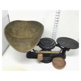 Antique Howe Co. Mercantile Scale c. 1882