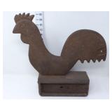 Cast Iron Rooster Windmill Weight